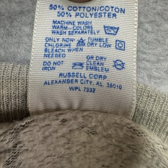 RARE VTG Sweatshirt 80s 90s Pittsburgh Steelers Farrell Tradition XXL USA Gray - Picture 4 of 8